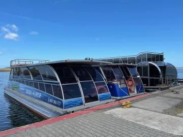 Rejs tramwajem wodnym Wodniczka lub Szuwarka po Krainie44 wysp